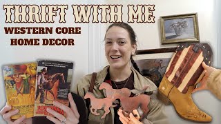 THRIFT WITH ME FOR A Western Cottagecore Aesthetic Bedroom Makeover! #thriftwithme