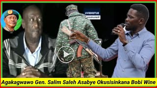 Agakagwawo Gen.Salim Saleh Asabye Okusisinkana  Bobi Wine Ku Tv ( But Why??)