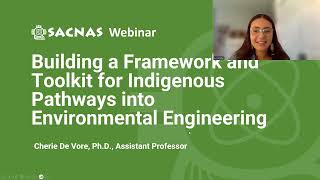 Building a framework and toolkit for Indigenous Pathways into environmental engineering