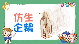 【仿生】仿生企鵝｜仿生機器人Biomorphic Robotics｜Science Experiments for School｜科學實驗教材