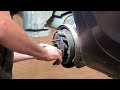 2002 Toyota Camry Rear Wheel Bearing Replacement To Correct Rattle