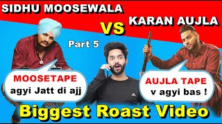Sidhu Moose Wala | Moosetape | vs karan aujla | Latest Punjabi songs | Roast video | Prince Dhimann