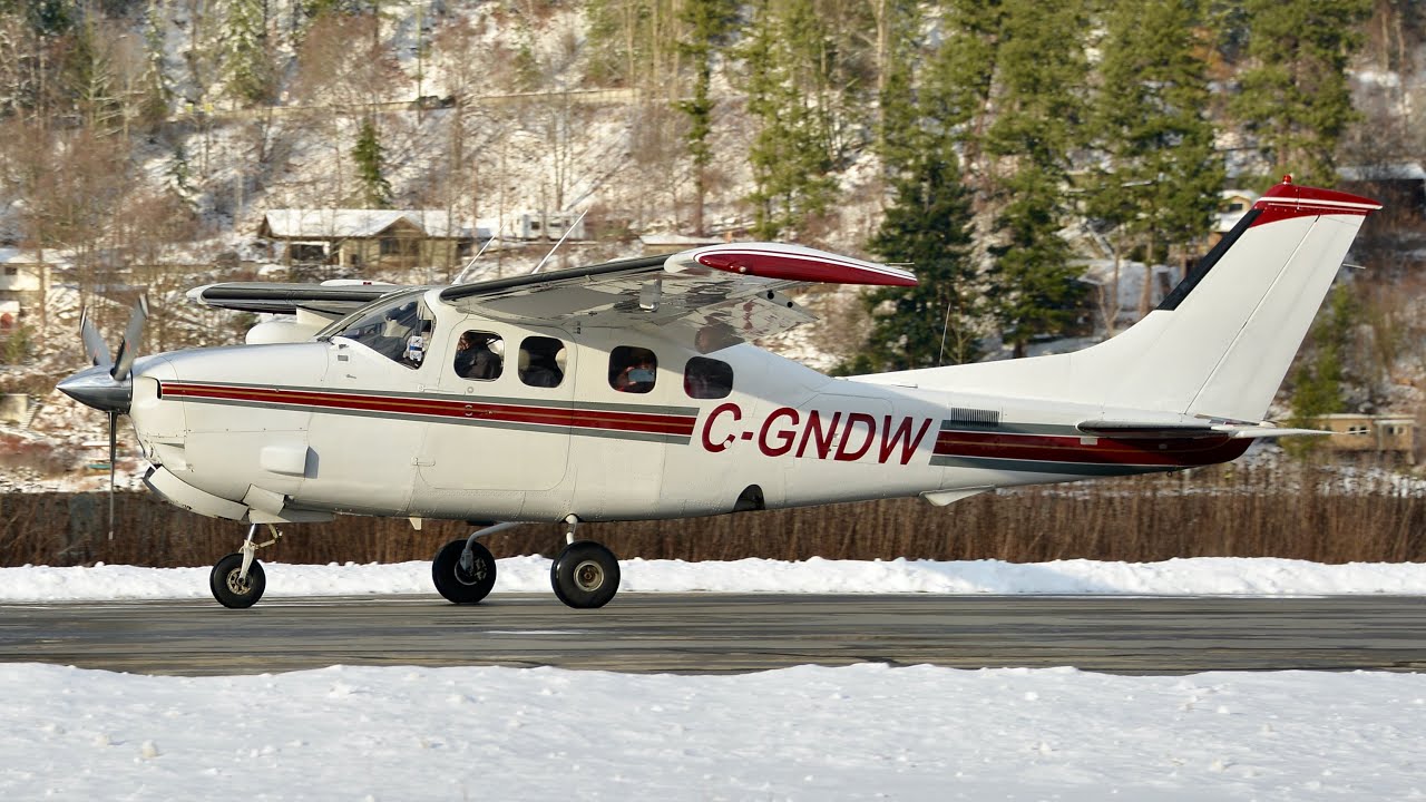 Cessna 210 Pressurized Centurion Landing Youtube