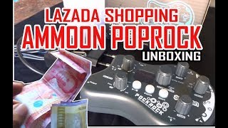 AMMOON POPROCK GUITAR MULTI EFFECTS // Unboxing // Lazada