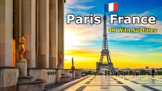Eiffel Tower Paris France in 4K HDR