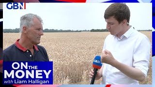 ‘We’ve been having droughts for months’ | Andrew Ward MBE on how heatwaves have impacted his farm