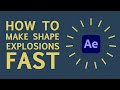 Creating Line Explosions in After Effects Fast! (Trim Paths Fireworks)