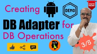 Android SQLite CRUD Operations - Android Data Persistence Tutorial - Part 8,