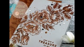 SSS Beautiful Flowers Embossed Card Set | 2 Step It Up Options!