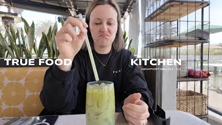 LUNCH AT TRUE FOOD KITCHEN | NEWPORT BEACH | CALIFORNIA | MARCH 2025
