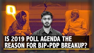 BJP-PDP Breakup, but Why Now? Modi’s Mission 2019 May Be the Cause | The Quint