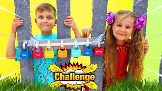 Diana and Roma in the Escape The Room Challenge | Kids Diana Show New Video | diana New video