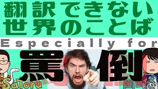 翻訳できない世界の罵倒語【旅のラジオ #010】