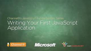 02 Writing your First JavaScript Application