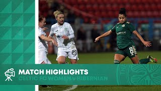 HIGHLIGHTS: Celtic FC Women 2-1 Hibernian | Sterling semi-final from Celts in Stirling!