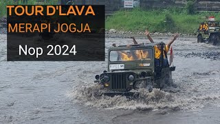 PETUALANGAN SERU DAN MENYENANGKAN DI TOUR LAVA MERAPI 2024 JOGJAKARTA