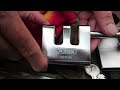 abus no. 92w 65 monoblock padlock picked open