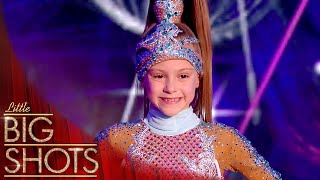 Gymnastic Dancer Heidi Gives A Showstopping Performance | Little Big Shots