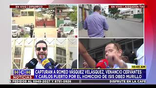 Sobrino de Romeo Vásquez da declaraciones y se hace presente en los juzgados para apoyar a su tío