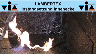 Ausbildung einer Innenecke - LAMBERTEX