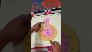 Maths Working Model | Maths Game For Students | Multiplication Table Wheel Math TLM | The4Pillars