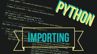 Python, Ep. 13: Importing