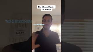 The Glass of Water Technique by Jose Silva - founder of The Silva Method #autosuggestion #thesilvam