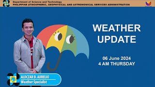 Public Weather Forecast issued at AM | June 6  2024 - Thursday