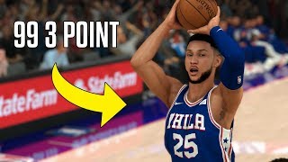 What If Ben Simmons Could Shoot Like Stephen Curry? | NBA 2K20