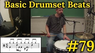 Drumset Basic Beats #79 - FREE LESSON SERIES!