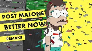 Making a Beat: Post Malone - Better Now (IAMM Remake)