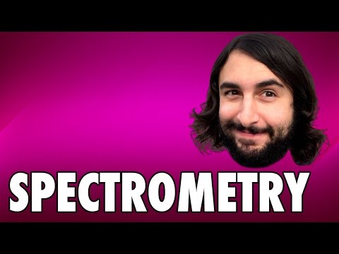 How do you read a mass spectrometer?