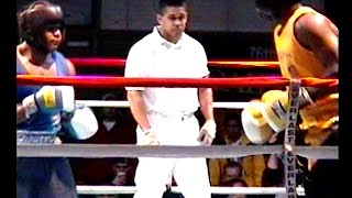 ADAM WILLETT / CURTIS STEVENS : DAILY NEWS GOLDEN GLOVES  2003 : 178 lb. open ..4 rounds