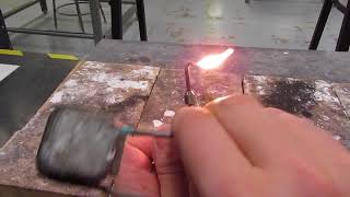 Lighting Oxy acetylene torch pt 1