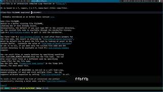 Emacs: Help section & Elisp