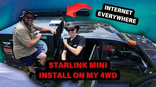 Starlink Mini Install - Always-On Internet for 4WD, Caravans \u0026 Campers!