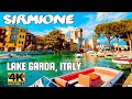 SIRMIONE, LAKE GARDA ITALY WALKING TOUR - CITY CENTER TO JAMAICA BEACH WITH CAPTION| 4K UHD