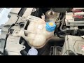 Fiat punto antifreeze fluid location in 2012