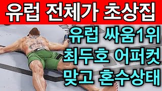 유럽 전체가 초상집. 유럽싸움1위 맥그리거 최두호 어퍼컷 맞고 혼수상태 돼버린 경기 | 최두호 vs 맥그리거