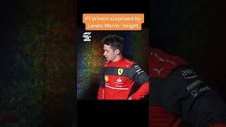 F1 Drivers suprised by the length of Lando Norris 😂