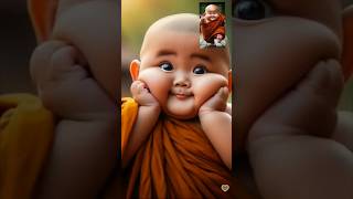 #shortsvideo #youtube #trending🥰🥰🥰🌿 #little monk so  cute🥰🥰🥰🌿