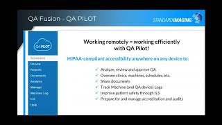 QA Fusion Part 1 :QA Pilot Management