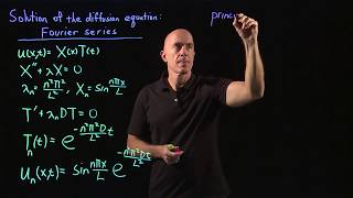 Diffusion equation (Fourier series) | Lecture 55 | Differential Equations for Engineers