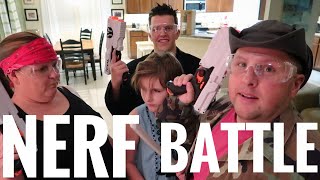 First Family Nerf Battle ~ Nerf RIval