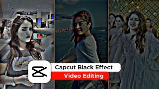 TikTok Trending Black Effect Video Editing in Capcut || Capcut Black Effect Video Editing