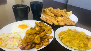 മാഹി പുതിയാപ്ല സ്പെഷ്യൽ രാവിലത്തെ ചായ || Morning tea ||Easy snacks|| banana recipe || bread recipe