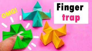 Finger trap I origami finger trap