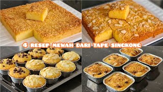 4 inspirasi cemilan enak berbahan tape singkong. Gak kalah mewah dengan dessert ala hotel