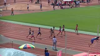 近江高校男子陸上競技部　京都記録会　髙倉１００ｍ　2018.4.22