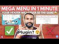 How to Create Header Mega Menu on WordPress Elementor | New Mega Menu Plugin | @PonderHub1